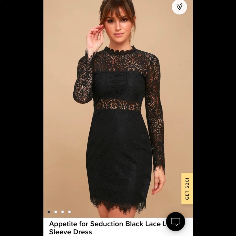 Black Lace Dress